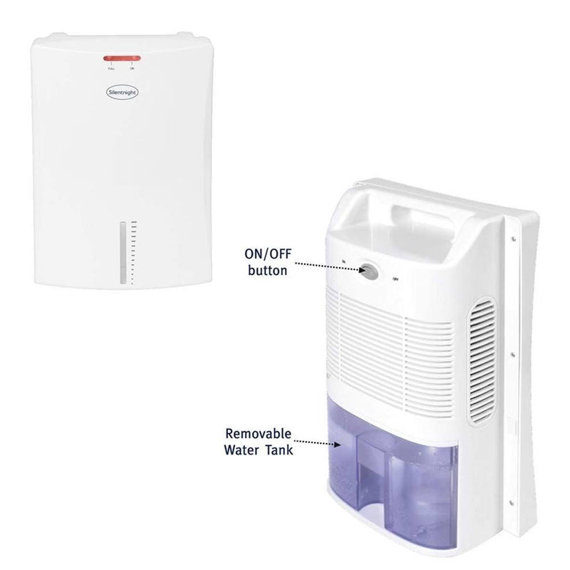 Compact 2 Litre Personal Dehumidifier