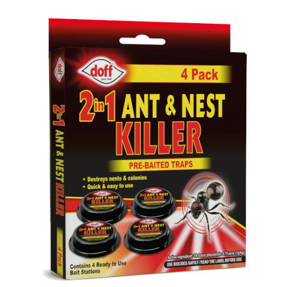 Doff 2 in 1 Ant & Nest Killer x4