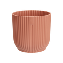 Vibes Fold 7cm Mini Round Plastic Indoor Plant Pot - Delicate Pink