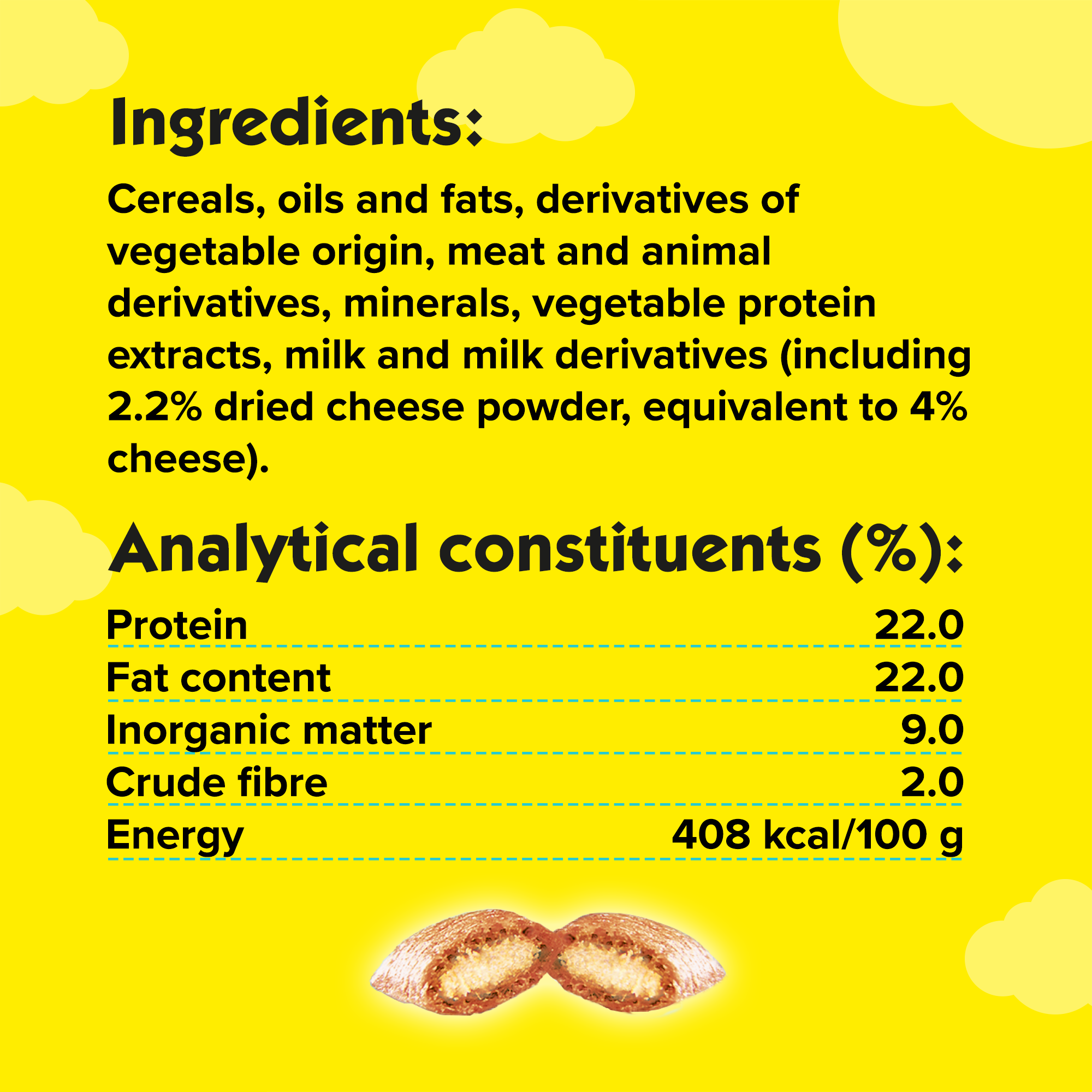 Cat Treats with Cheese 60g x 8 Pack