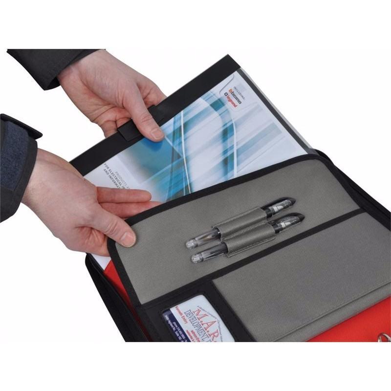 Contractors Zipped A4 Document Case Organiser Folder