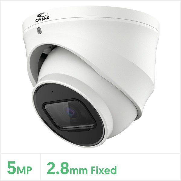 Eagle 5MP Lite Network Fixed Lens Turret Camera, White
