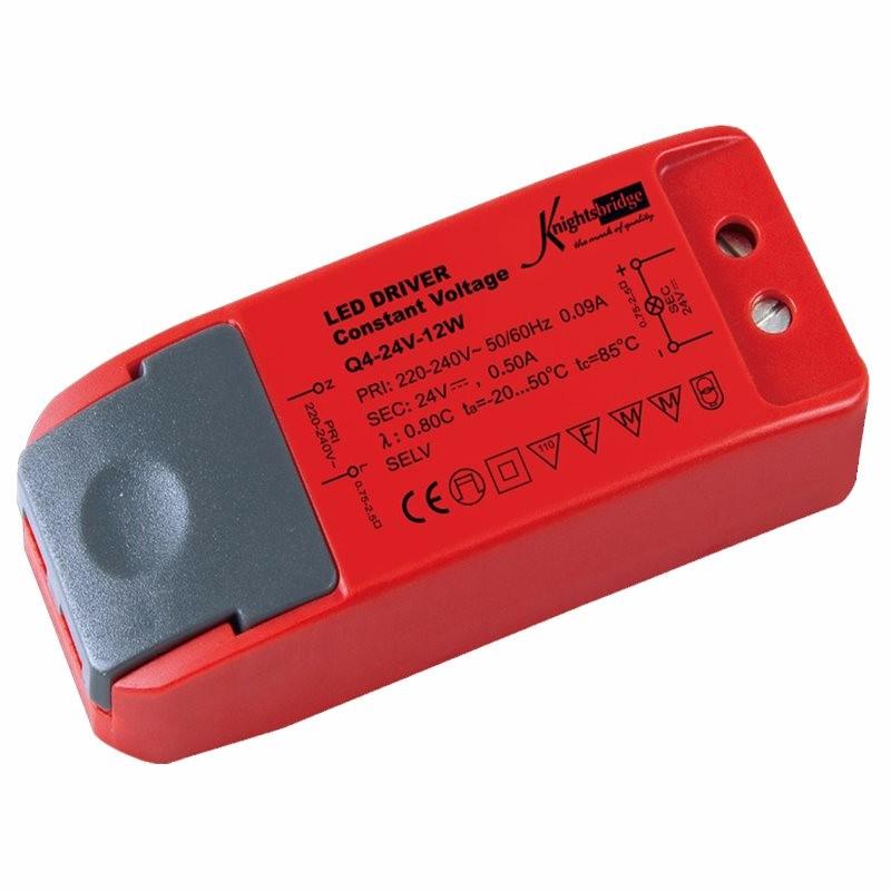 24V 0-12W IP20 DC LED Flexible Rope Lighting Power Supply Driver