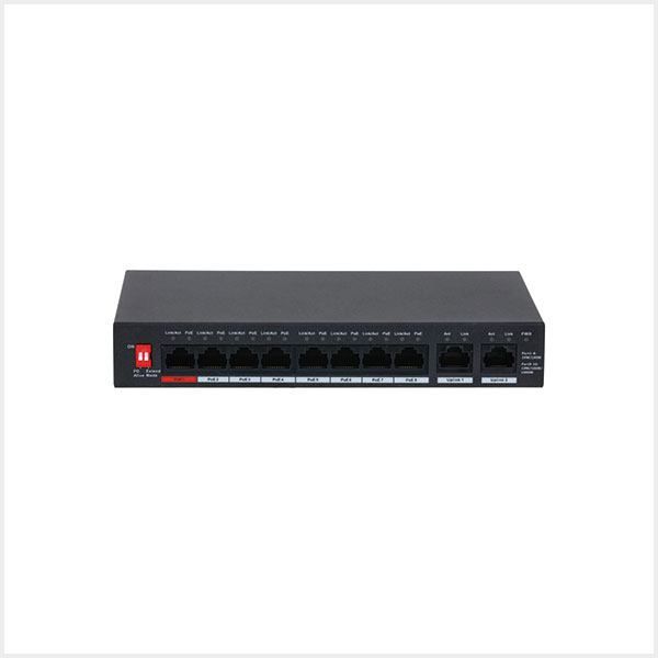 ? | Cortex 8 Port PoE Switch with 1 Up Link Port