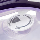 2400W Crystal Clear Steam Iron, Amethyst