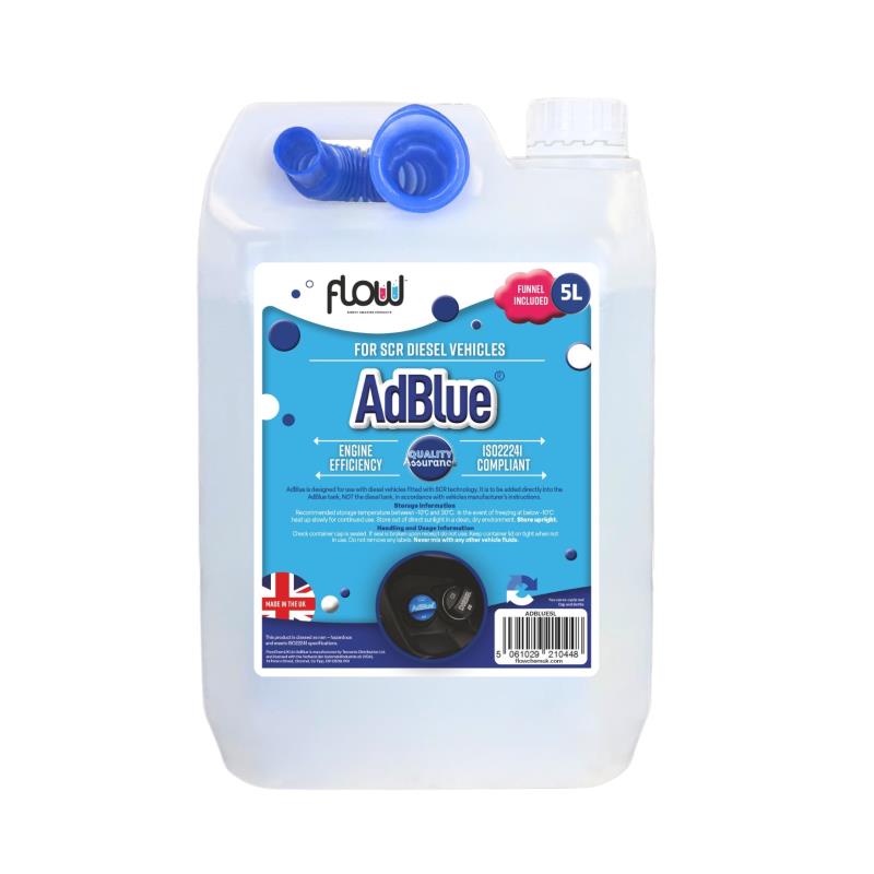 5 Litre AdBlue – Suitable for All AdBlue-Compatible Diesel Vehicles