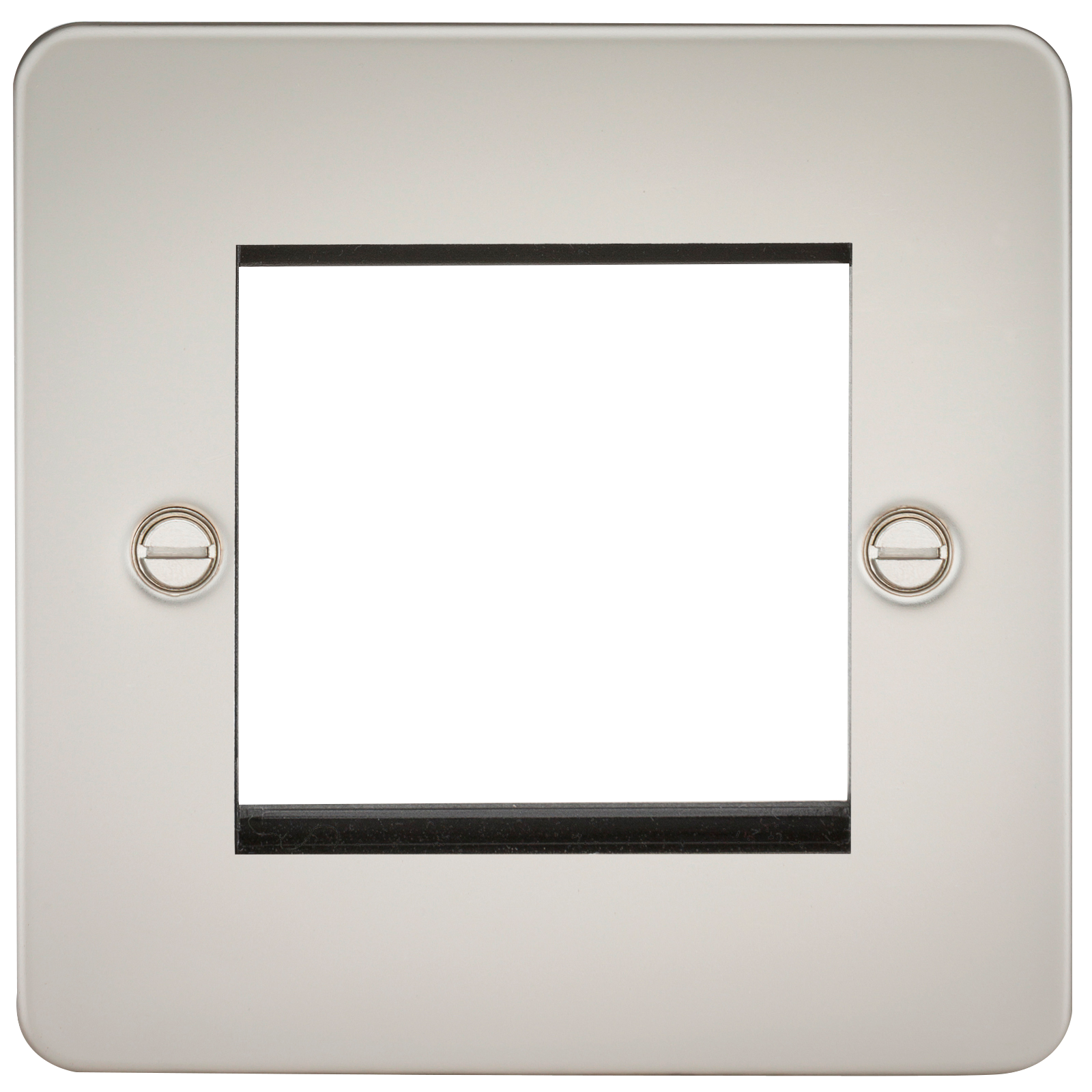 Flat Plate 2G modular faceplate - pearl