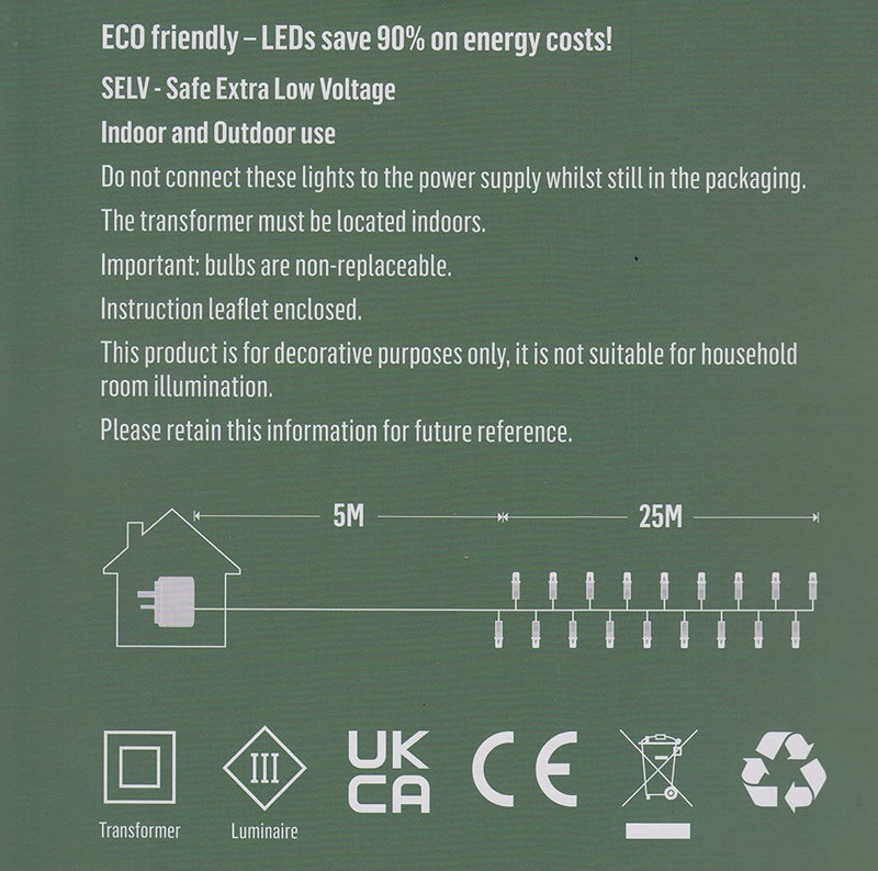 1000 LED Multi Action TreeBrights, Multi Coloured