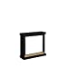 Hagen Electric Fireplace, Deep Black, Mantel Only