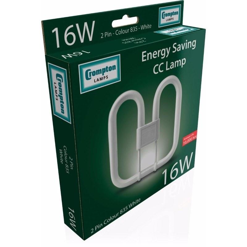 16W CFL GR8 2 Pin 2D Bulb - Warm White