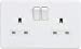Screwless 13A Switched Fused Spur Unit - Matt White