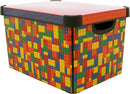 Stockholm Bright Blocks 22L Deco Storage Box