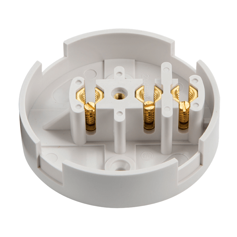 30A 3 Terminal Junction Box - Brown