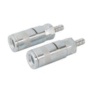 8mm Hose End Air Line Quick Coupler, 2 Pack