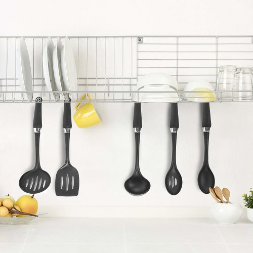 6 Piece Pan Set, Black