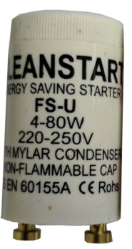 4-80W Fluorescent Lamp Light Bulb Starter With Mylar Condenser - 10 Pack