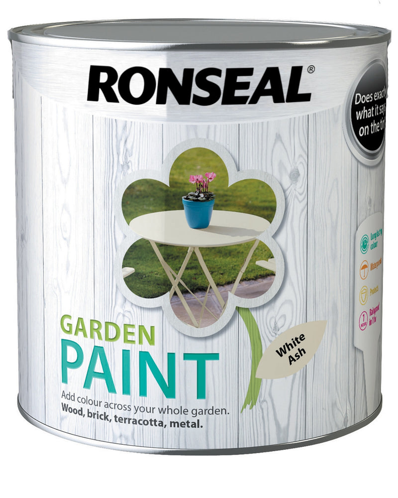 2.5L Garden Paint - White Ash