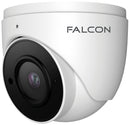 Falcon 6MP IP Network IR Fixed Lens Turret Camera, White