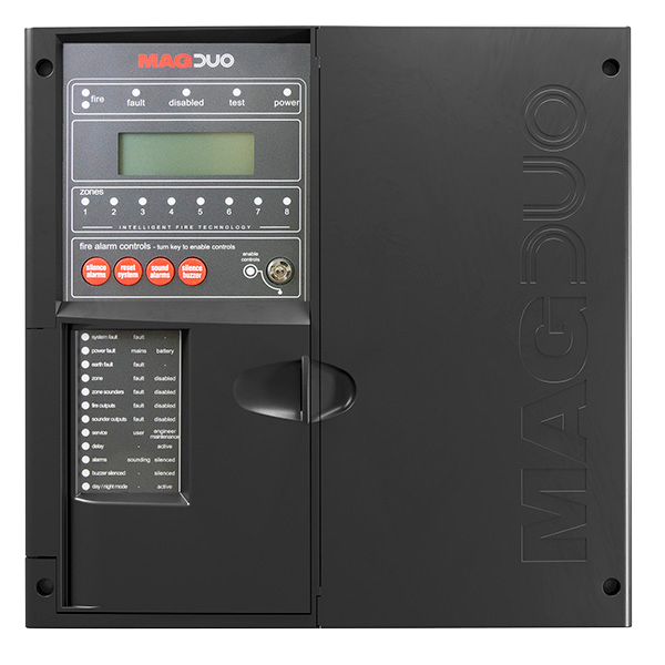 ESP 4 Zone Two Wire Fire Panel in Black