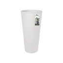 Elho Pure Straight Round High 40 - Flowerpot - White - Indooroutdoor! - Ø 38.50 x H 79.00 cm