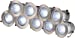 230V IP65 10 x 0.2w Cool White LED Kit 6000K