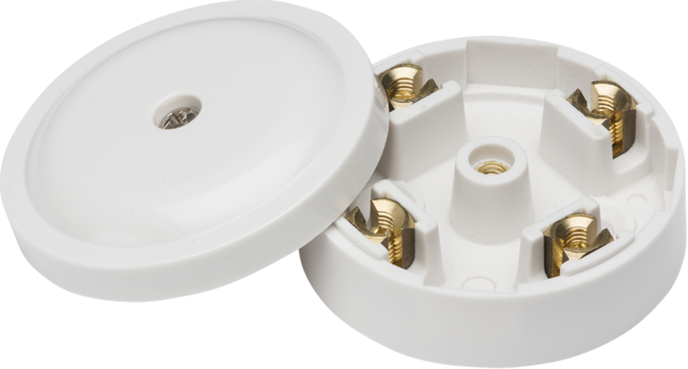 20A 4 Terminal Junction Box - White