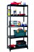 Self Assembly Ventilated Plastic Shelving Unit - 5 Shelf