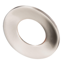 Evolve Fire Rated Twist & Lock Downlight Fixed Trim Bezel - Brushed Chrome