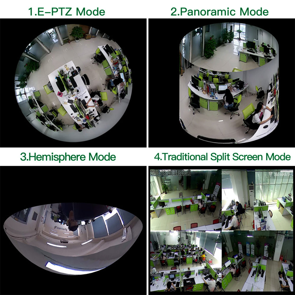 Smart VR360 Indoor IP Camera, 360 view
