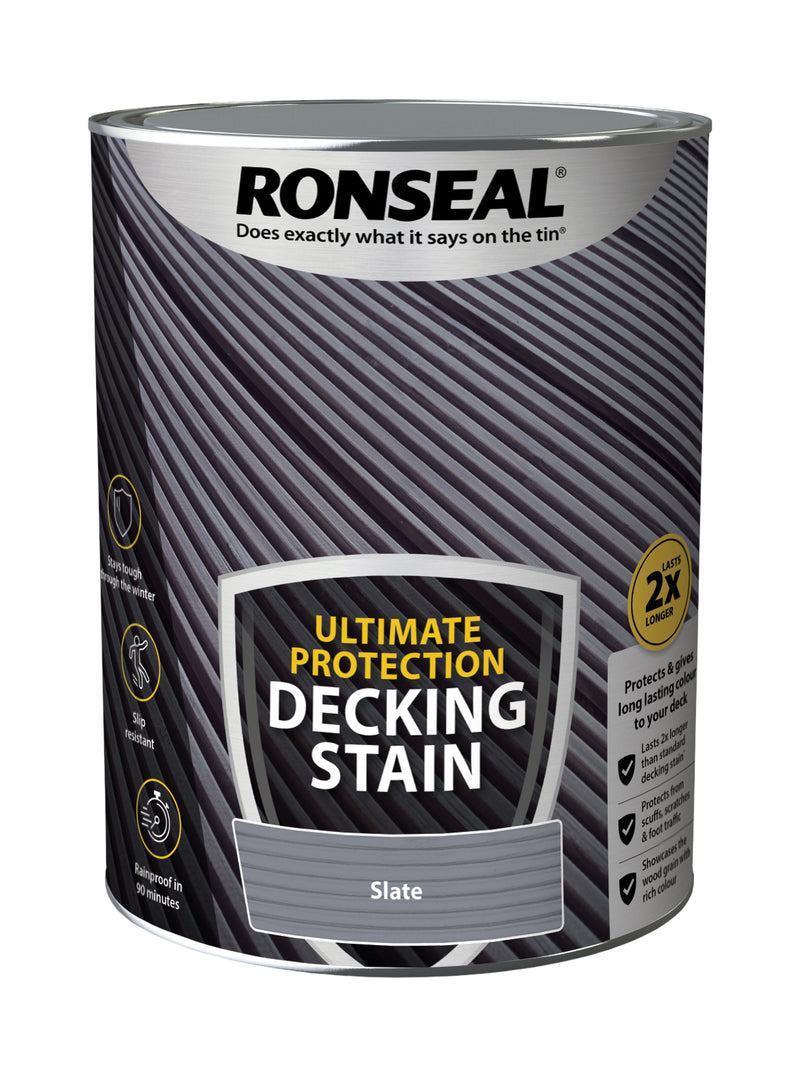 Ultimate Protection Decking Stain 5L - Slate