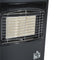 4200w Gas Heater Black on Wheels