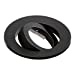 Evolve Fire Rated Twist & Lock Downlight Tilt Trim Bezel - Black