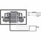 2 PACK SPECIAL 2 Way UK Power Socket with USB Charging Plate
