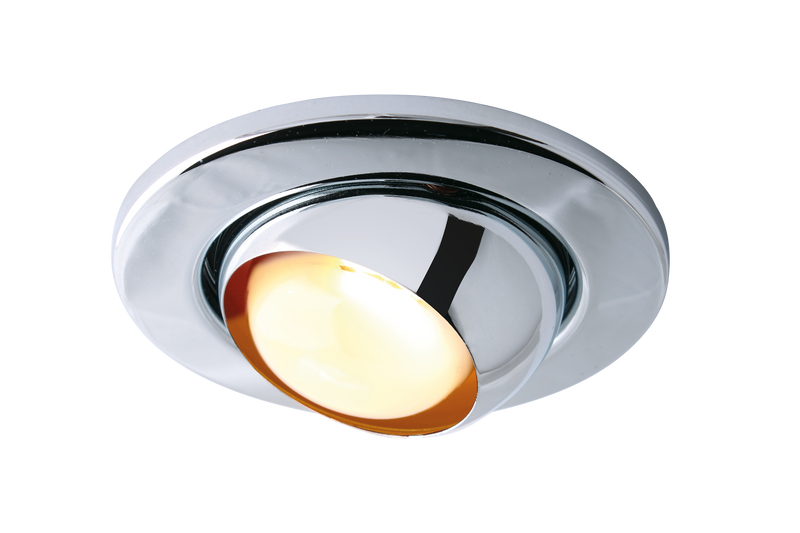 R80 80W Eyeball Downlight - Chrome