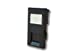 UTP CAT6 RJ45 Outlet Data Module - Black