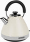 Venture 1.5L Pyramid Kettle, Matt Cream