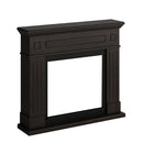 Larsen Electric Fireplace, Espresso Wenge, Mantel Only