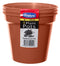 6" Terracotta Garden Pot - Set of 3 (2019)