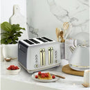 Ascend 4 Slice Toaster - Grey