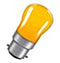 15W Bayonet Cap Pygmy Sign Bulb - Amber