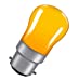 15W Bayonet Cap Pygmy Sign Bulb - Amber