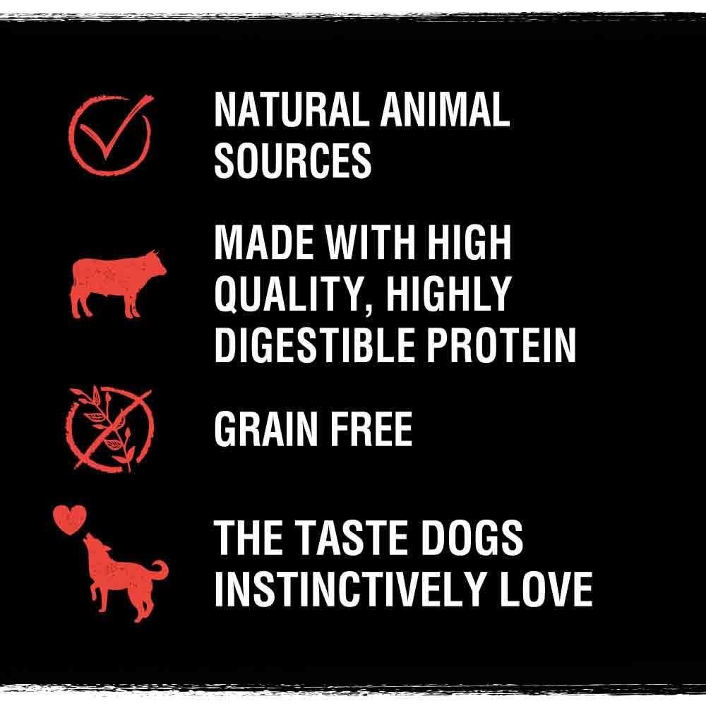 CRAVE High Protein Beef Bar – 76g - Grain-Free Snack for Dogs