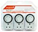 3Pc 24 Hour Plug In Timer Socket Set