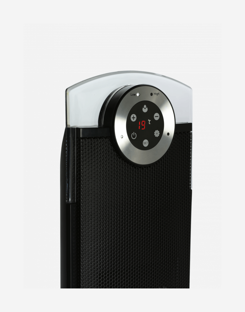 Studio G Tower Ceramic Fan Heater - Black