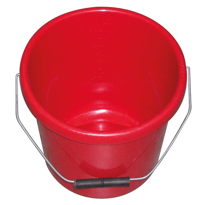 5L Calf Feeding Bucket, Red