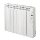 1kW 24 Hour Digital 8 Module Oil Filled Electric Panel Radiator Heater