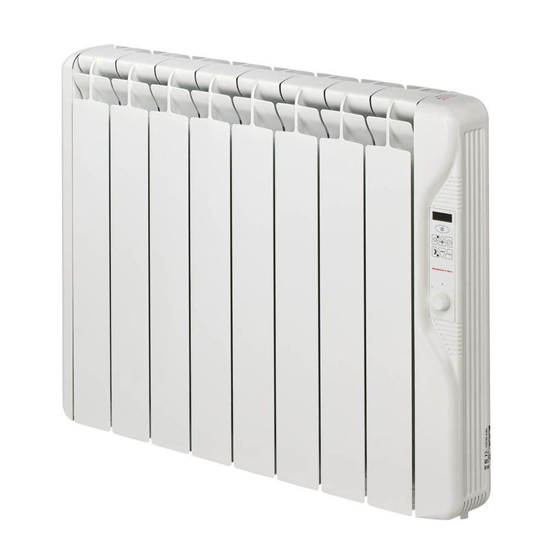 1kW 24 Hour Digital 8 Module Oil Filled Electric Panel Radiator Heater