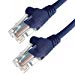 1m RJ45 CAT6 UTP Stranded Flush Moulded LS0H Network Cable - 24AWG - Blue