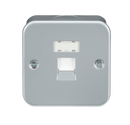 Metal Clad RJ45 Cat5e Network Outlet Wall Socket