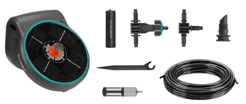 Gardena Solar Powered Irrigation AquaBloom Set